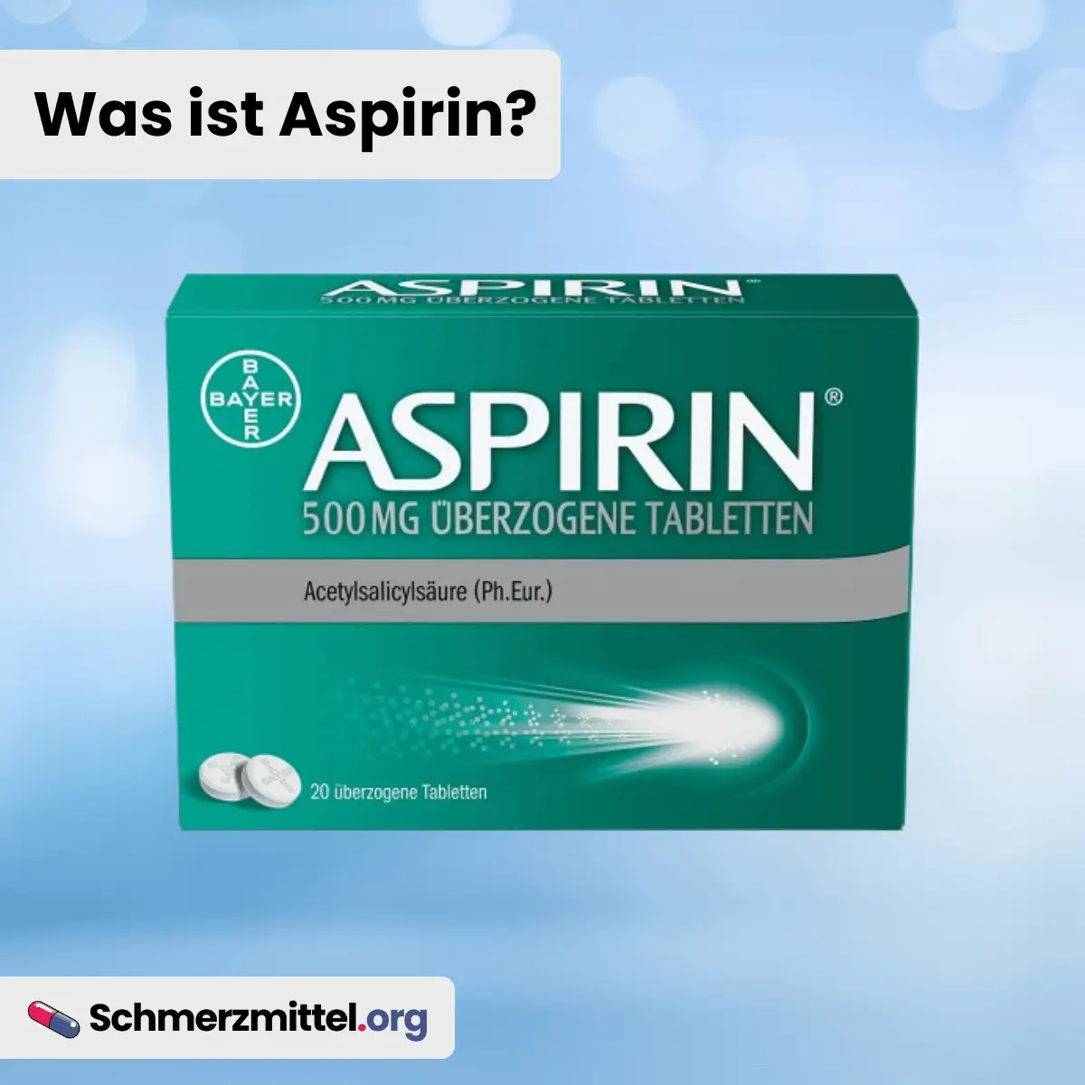 Schmerzmittel Was ist Aspirin