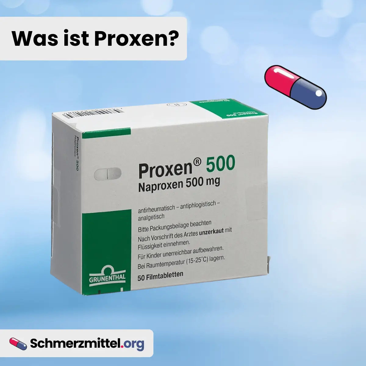Schmerzmittel Was ist Proxen
