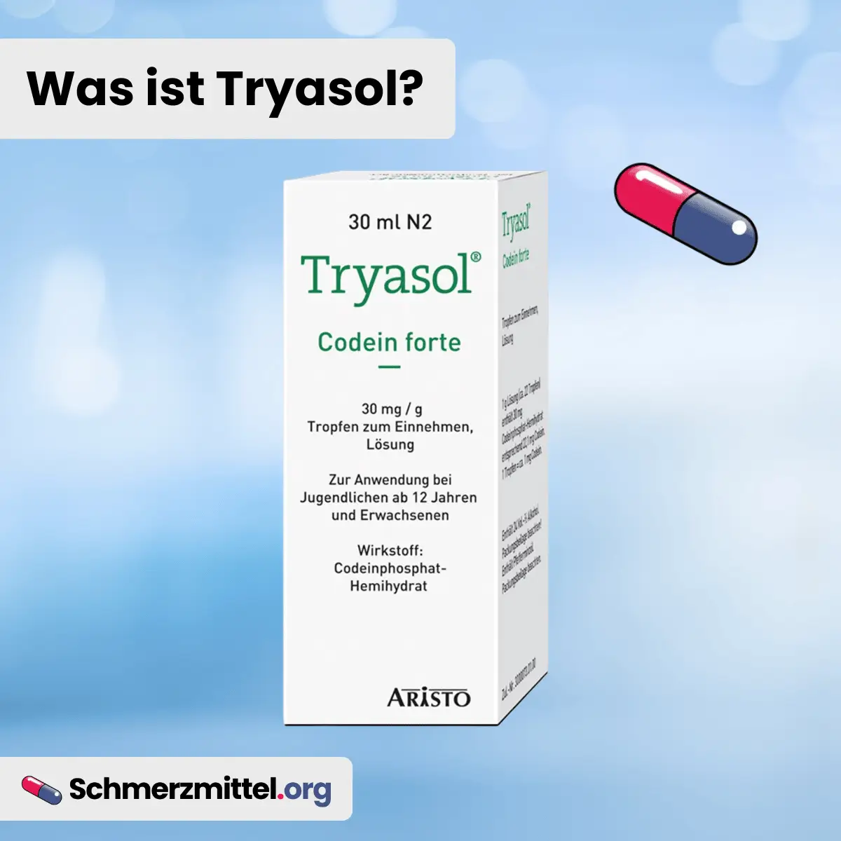 Schmerzmittel Was ist Tryasol Codein