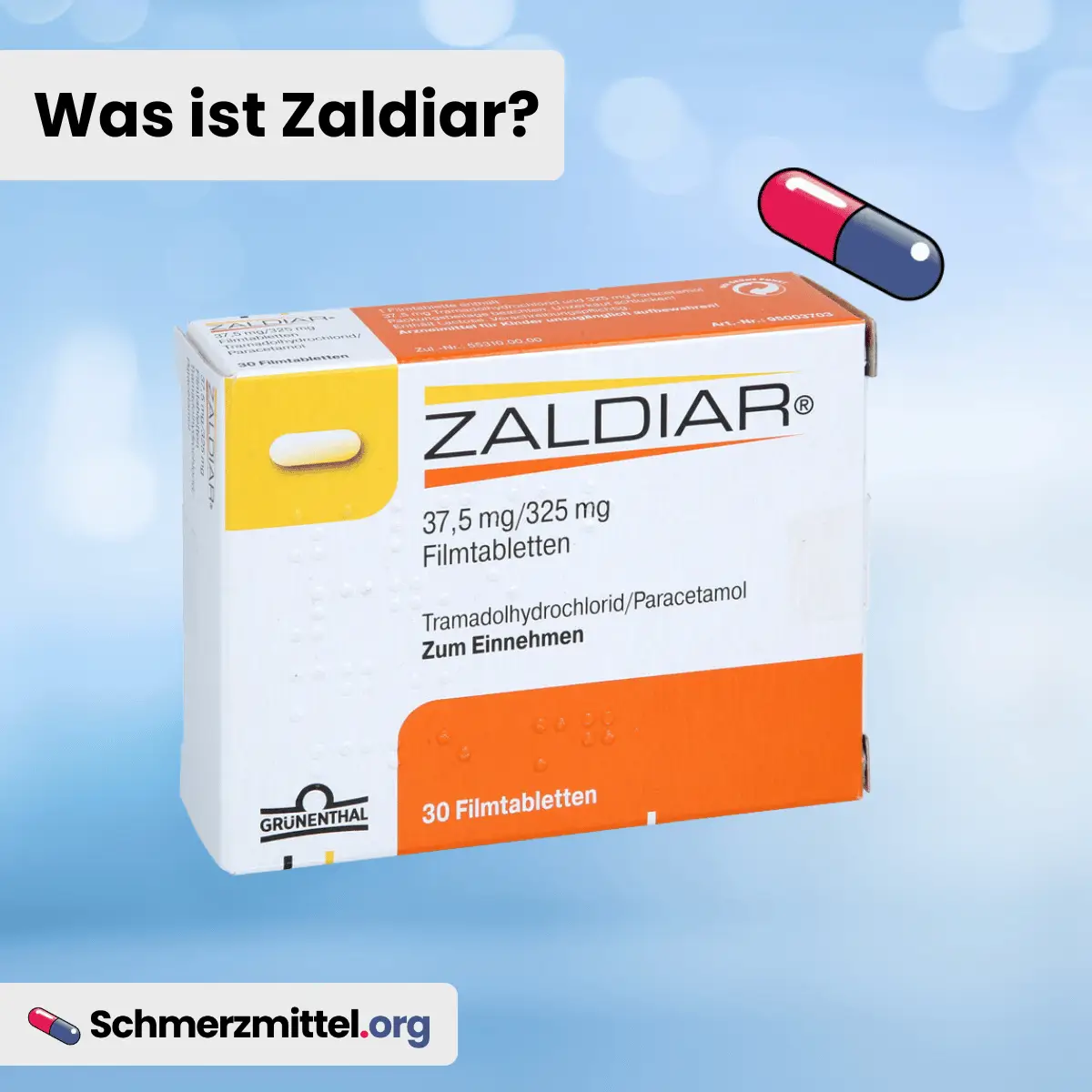 Schmerzmittel Was ist Zaldiar