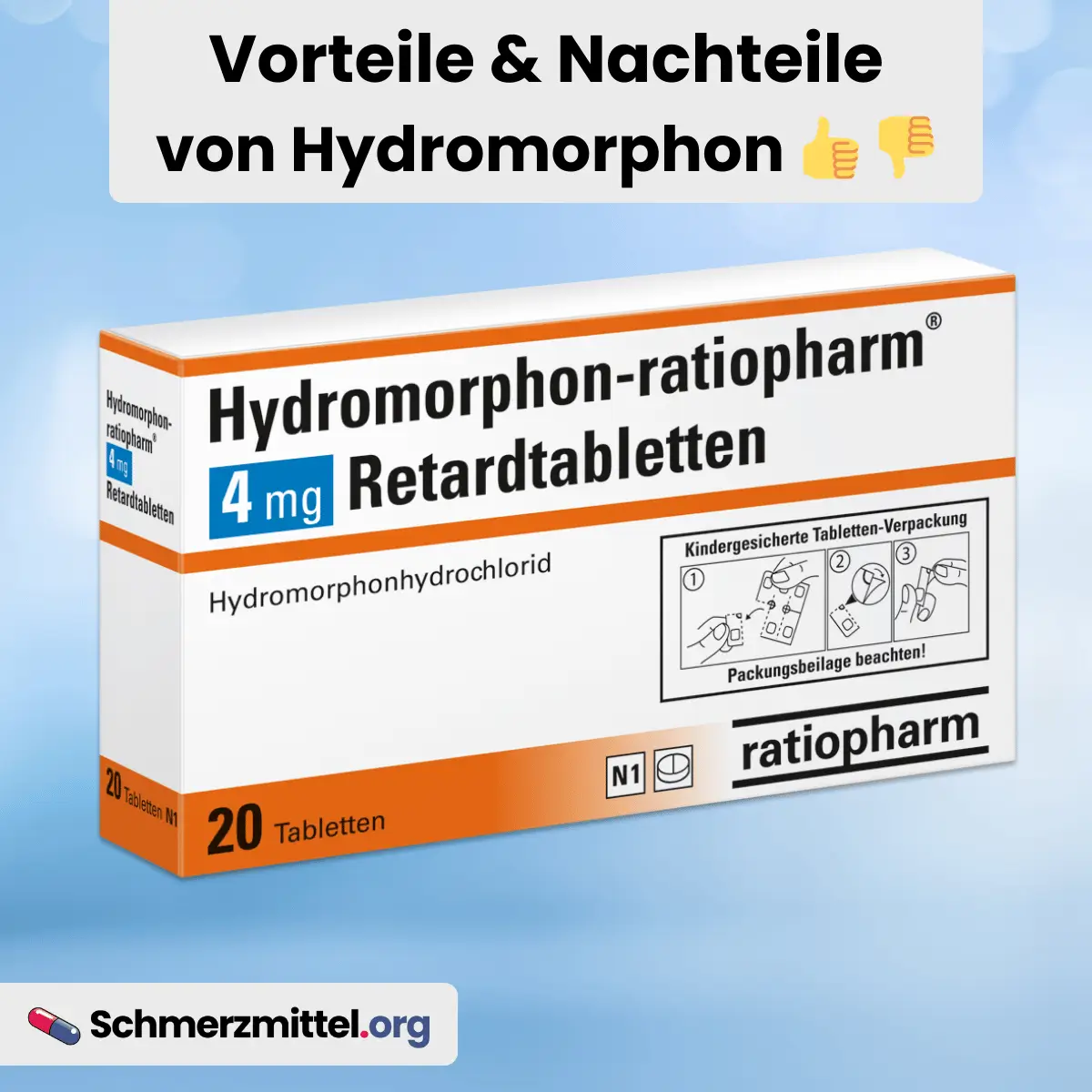 Vorteile Nachteile von Hydromorphon