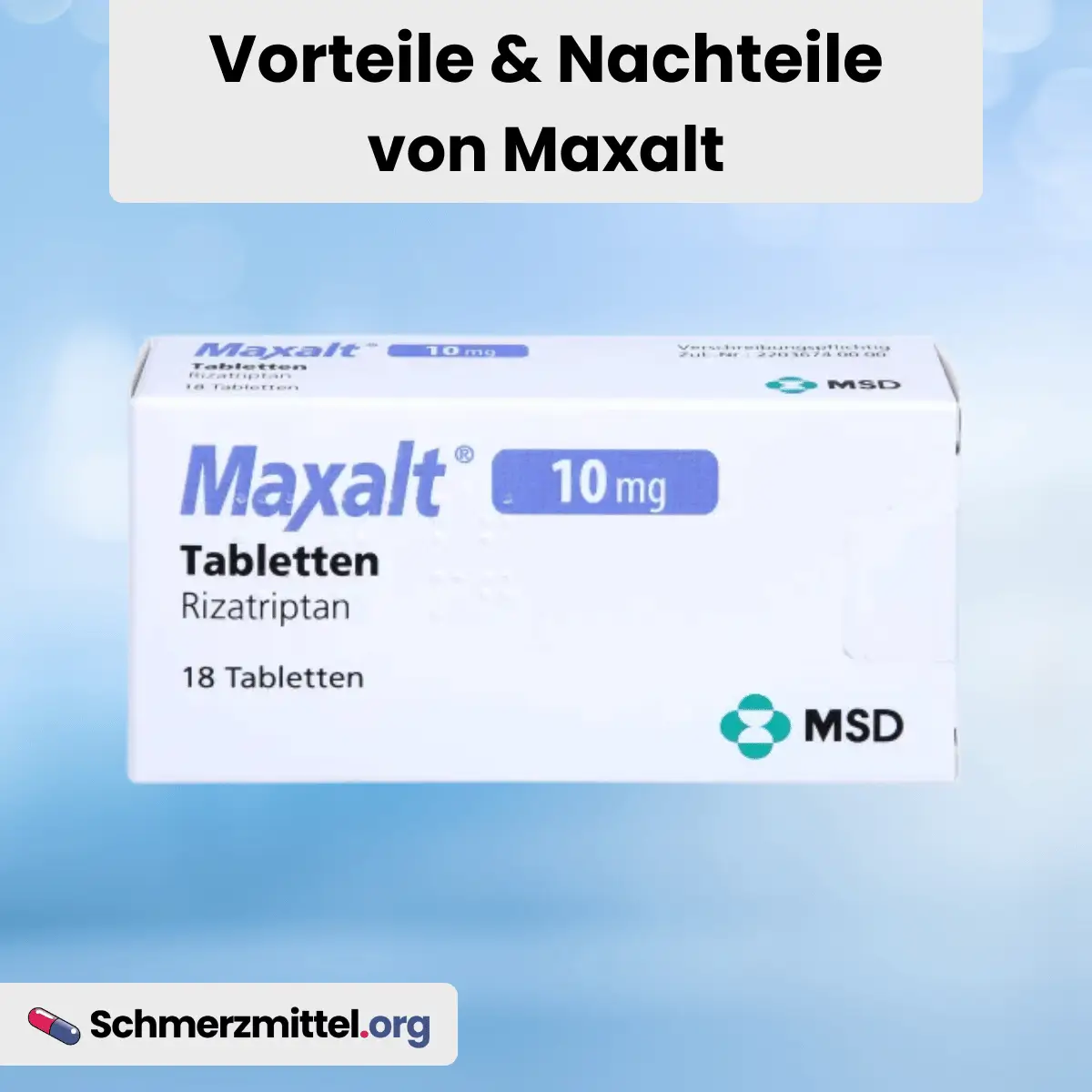 Vorteile Nachteile von Maxalt