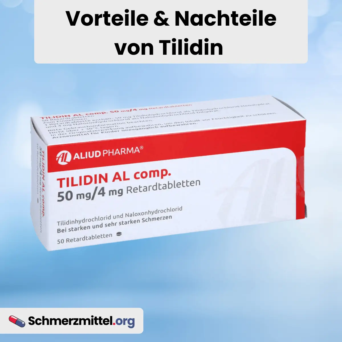 Vorteile Nachteile von Tilidin