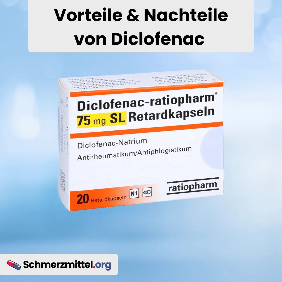 Vorteile Nachteile von diclofenac
