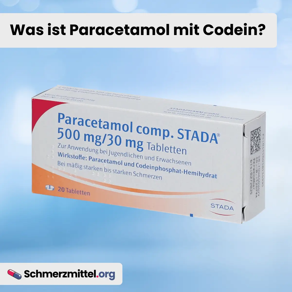 Was ist Paracetamol mit Codein