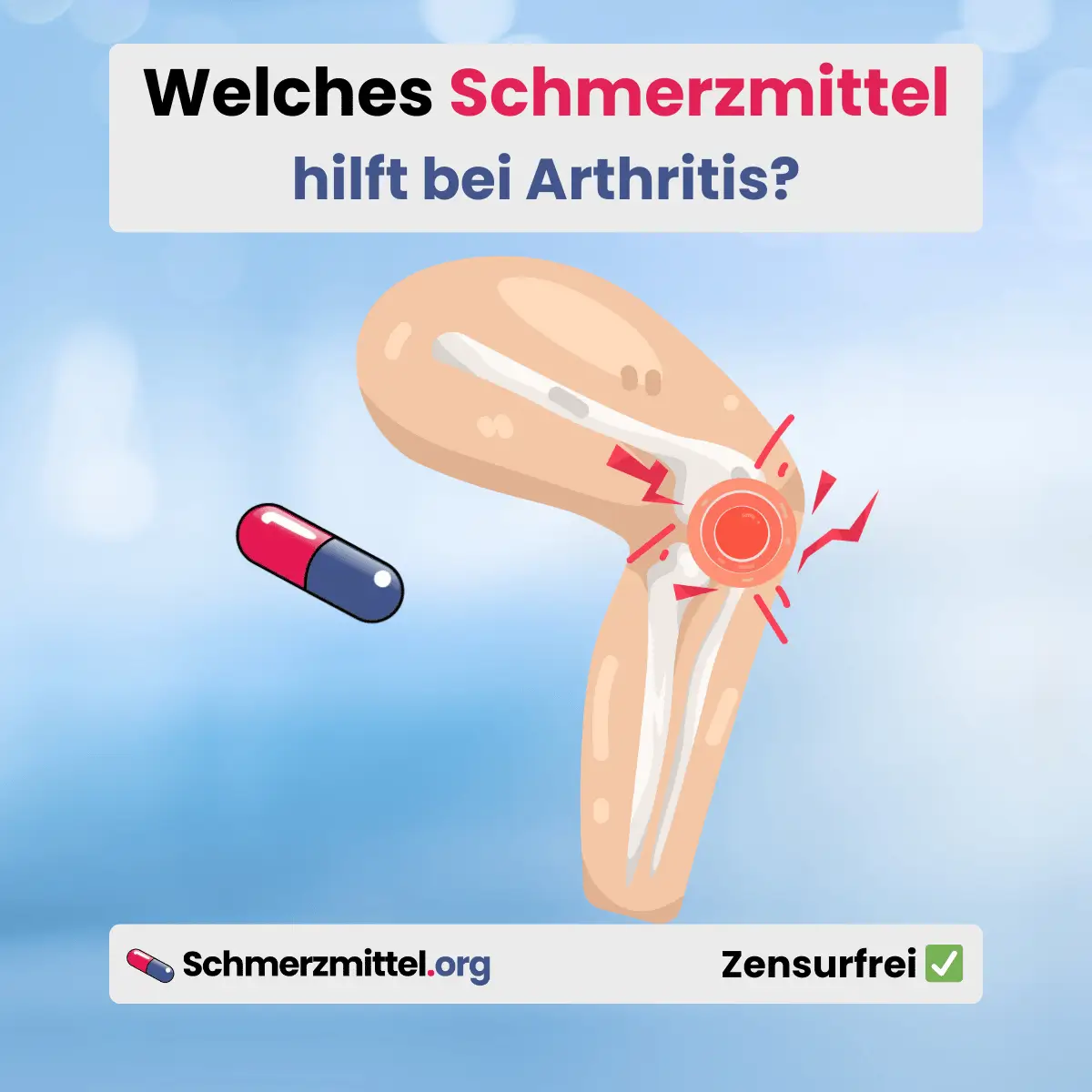 Welches Schmerzmittel bei Arthritis