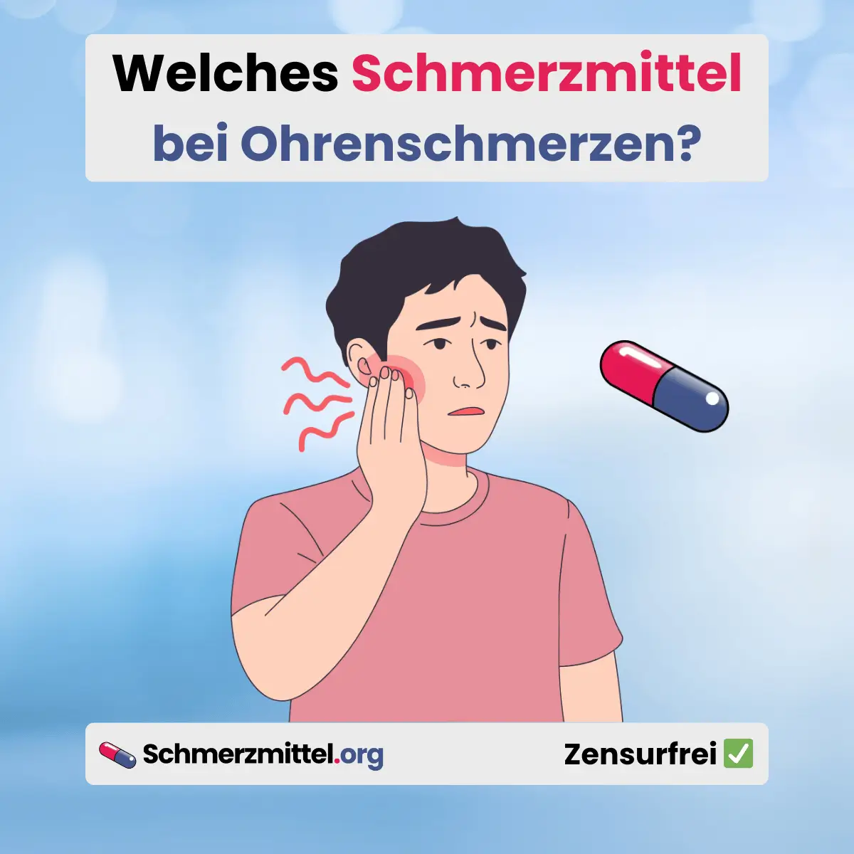 Welches Schmerzmittel bei Ohrenschmerzen