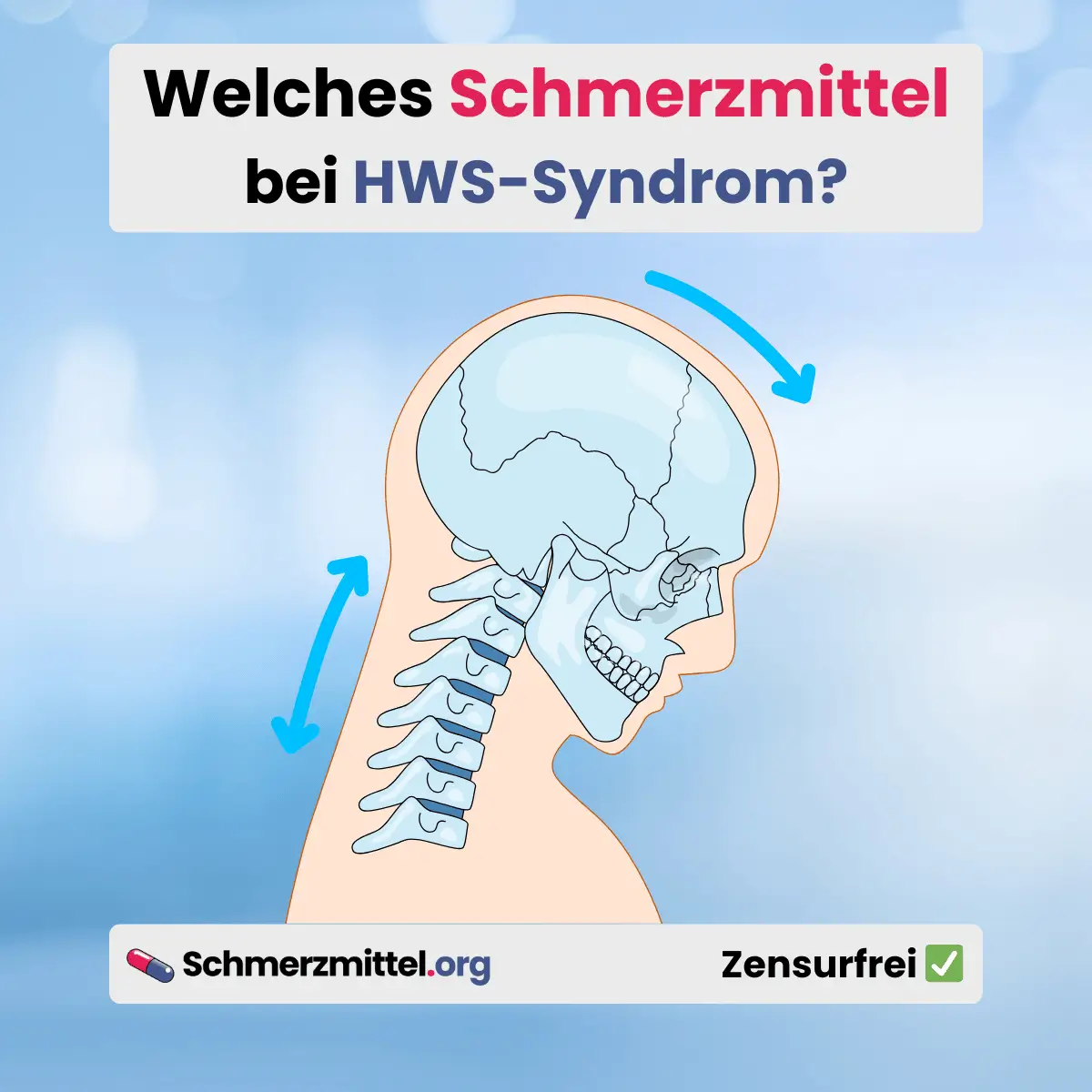 Welches Schmerzmittel bei hws-syndrom