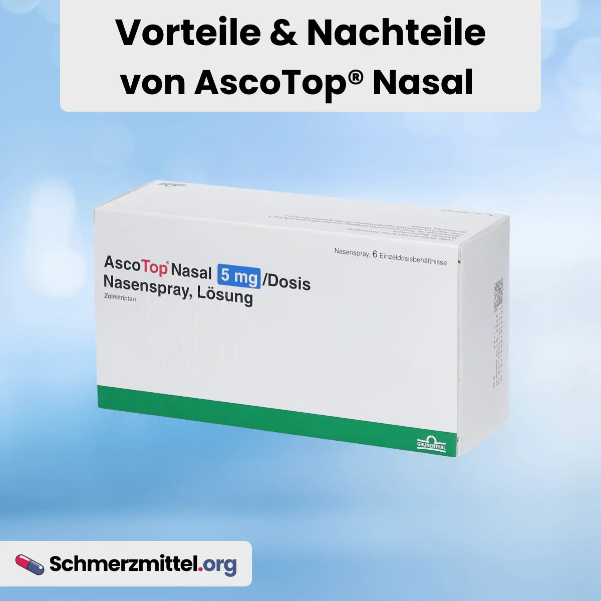 migräne Vorteile Nachteile von ascotop nasal