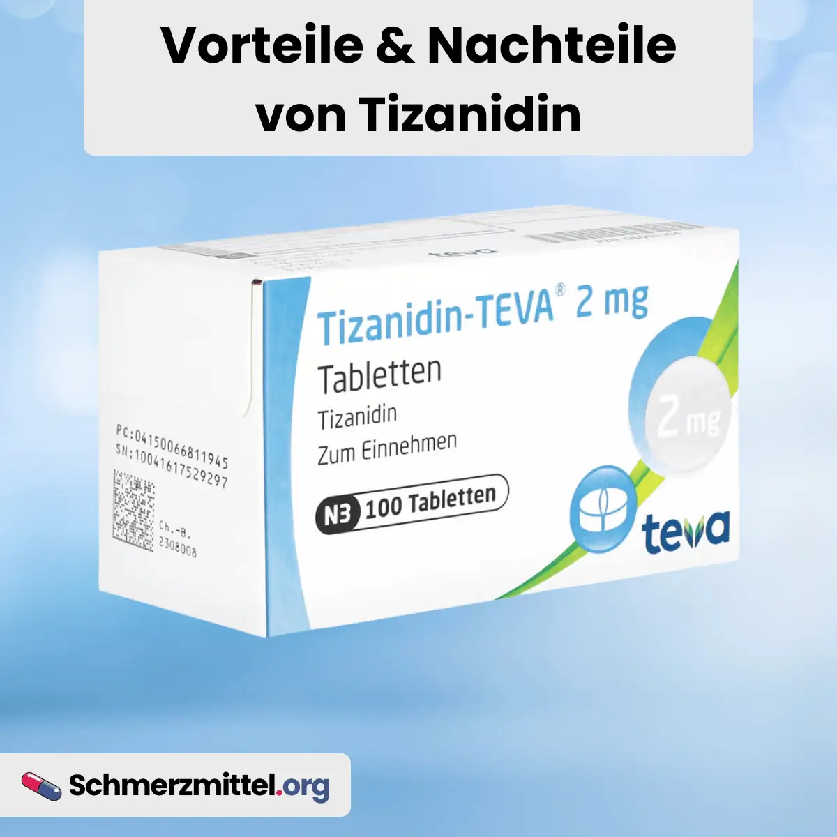 muskelrelaxanzien Vorteile Nachteile von Tizanidin