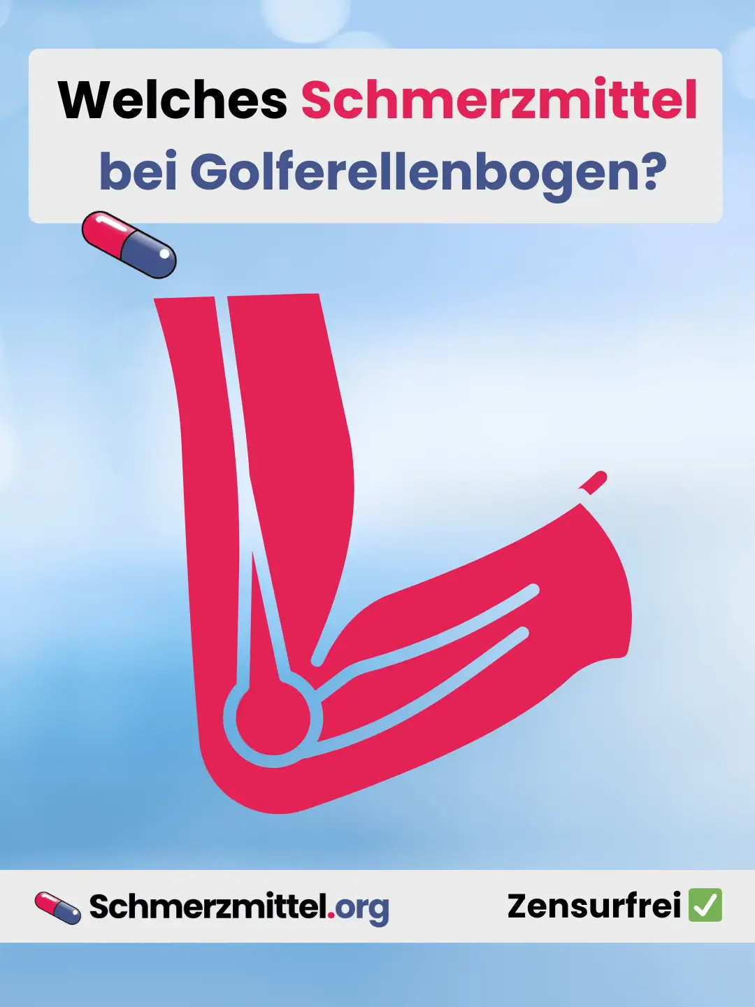 Welches Schmerzmittel bei Golferellenbogen Teilen