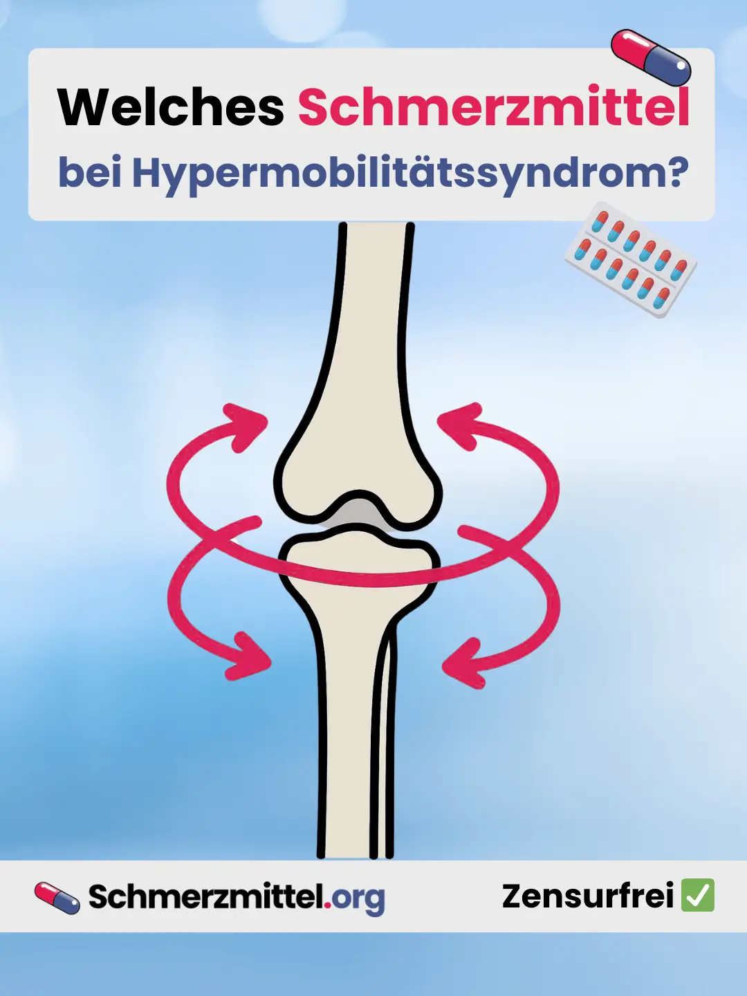Welches Schmerzmittel bei Hypermobilität Teilen