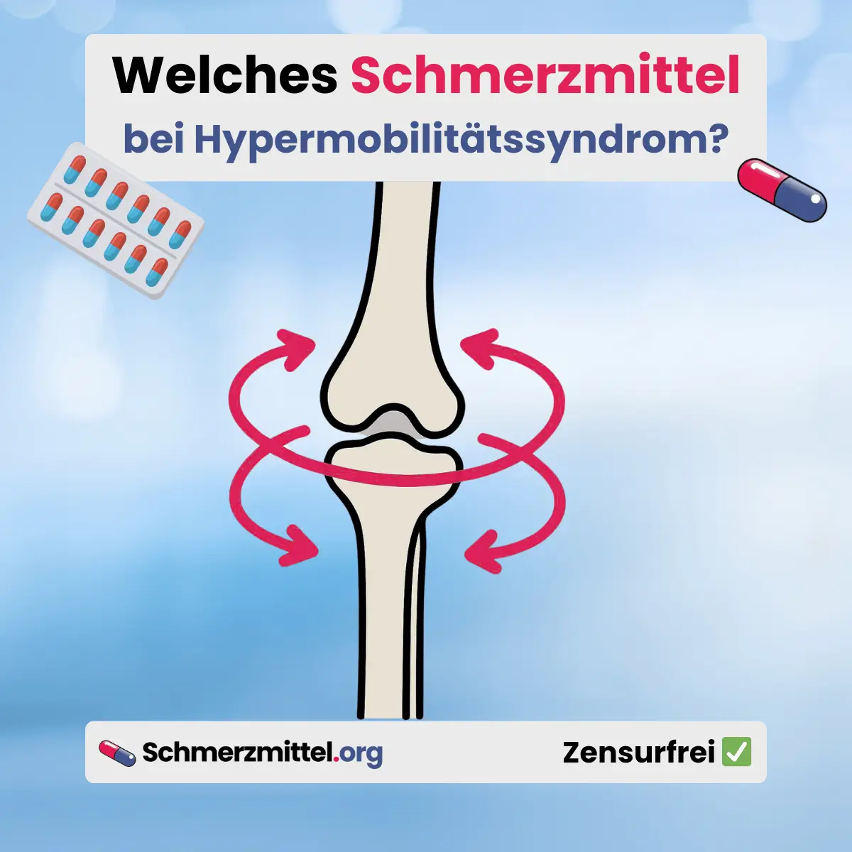 Welches Schmerzmittel bei Hypermobilität