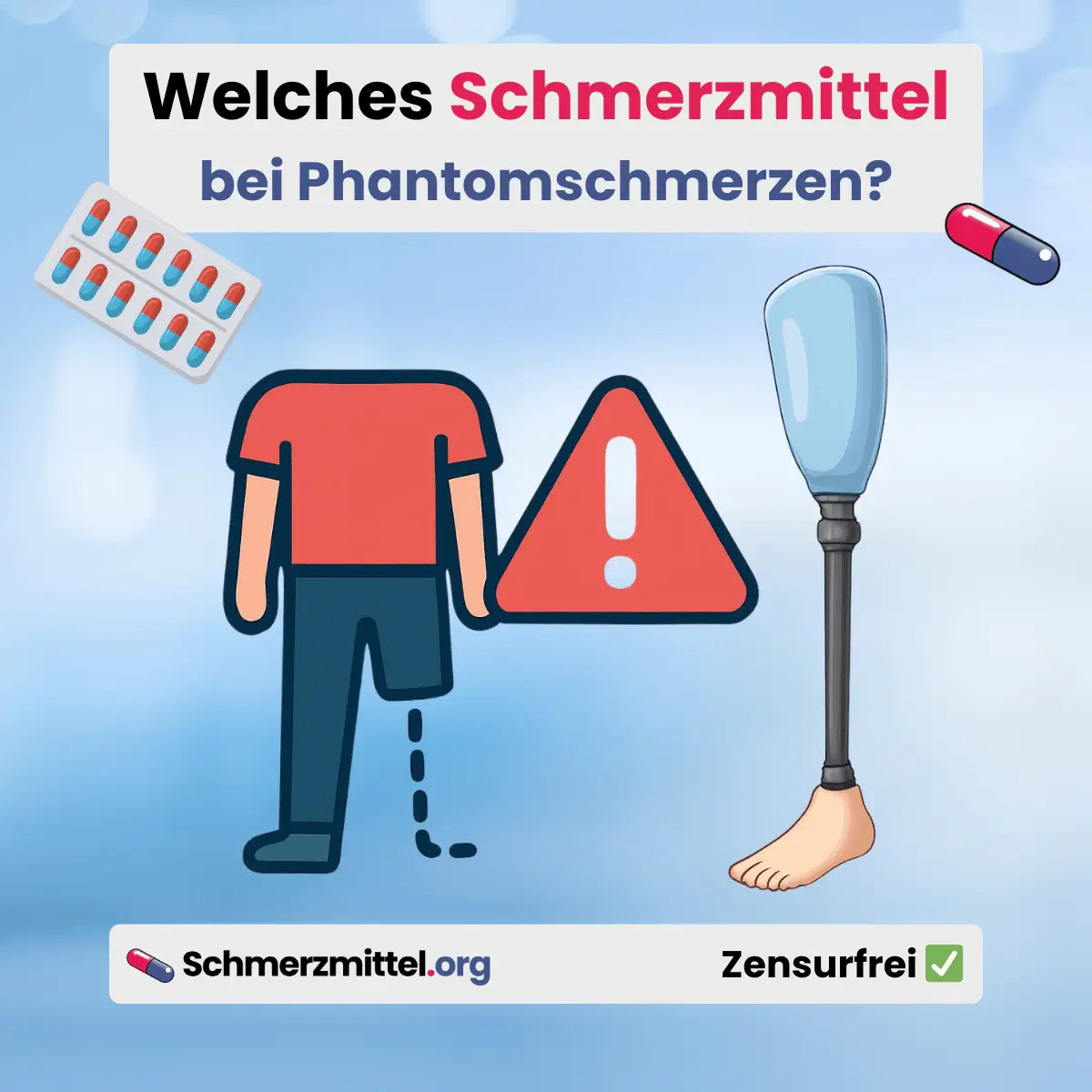 Welches Schmerzmittel bei Phantomschmerzen bzw postamputativen Schmerzen