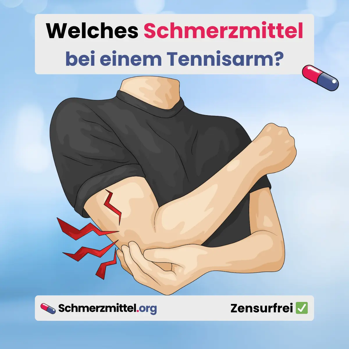Welches Schmerzmittel bei einem tennisarm