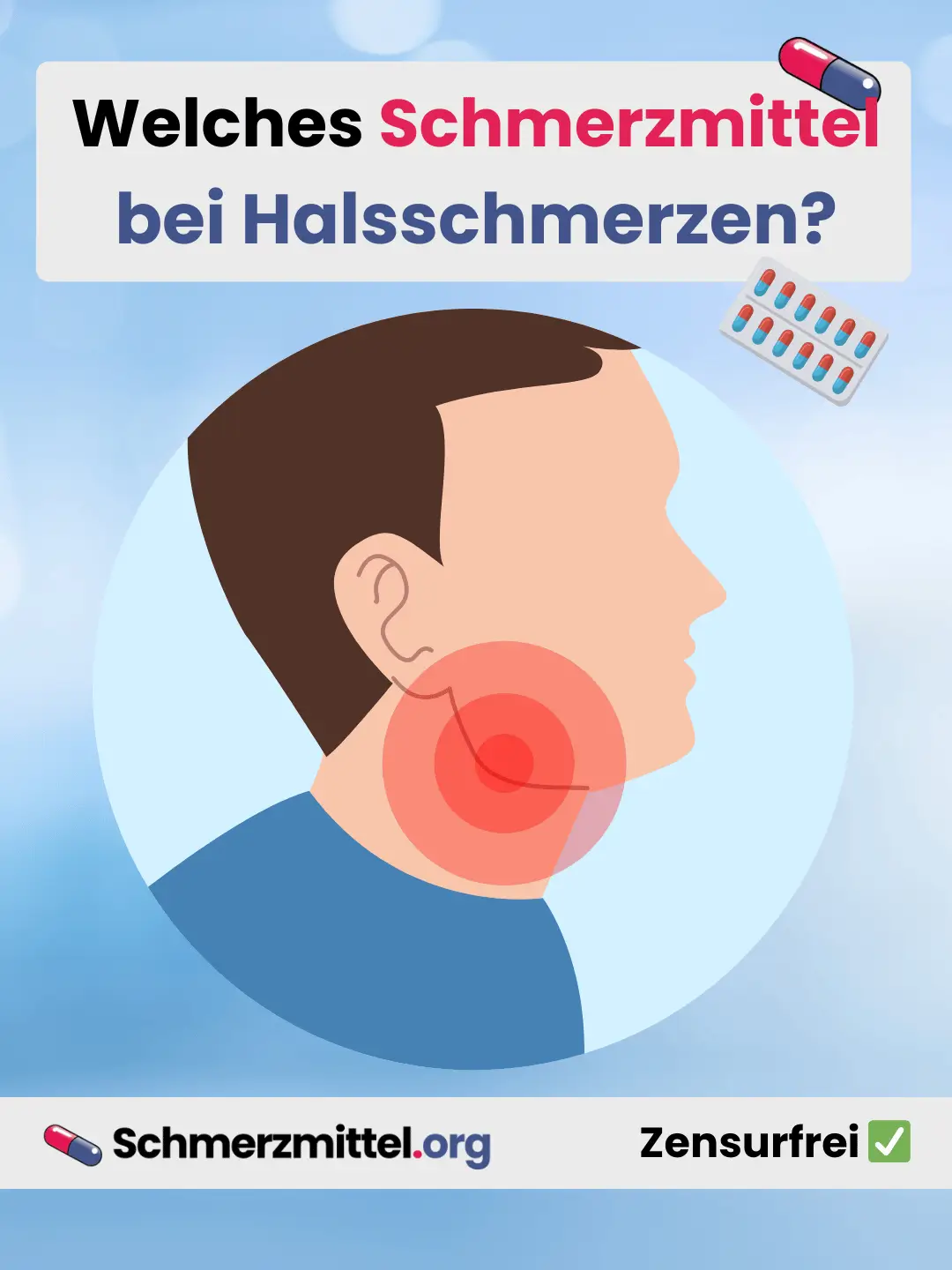 Welches Schmerzmittel bei halsschmerzen kratzen im hals schluckschmerzen
