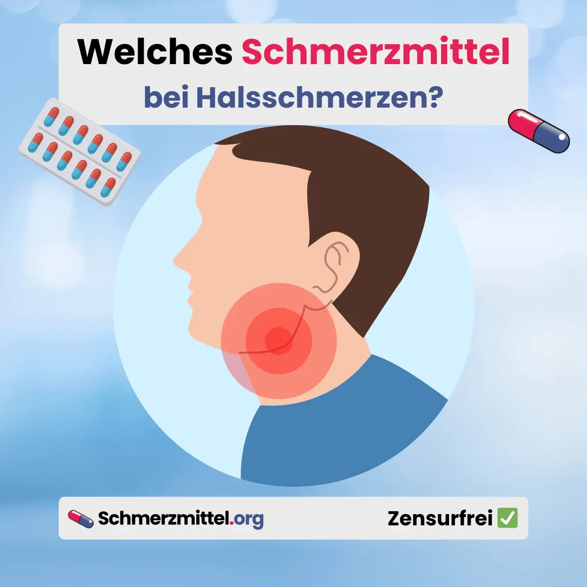 Welches Schmerzmittel bei halsschmerzen