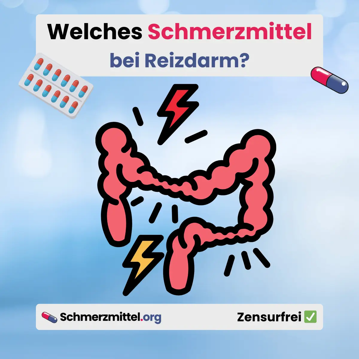 Welches Schmerzmittel bei reizdarm