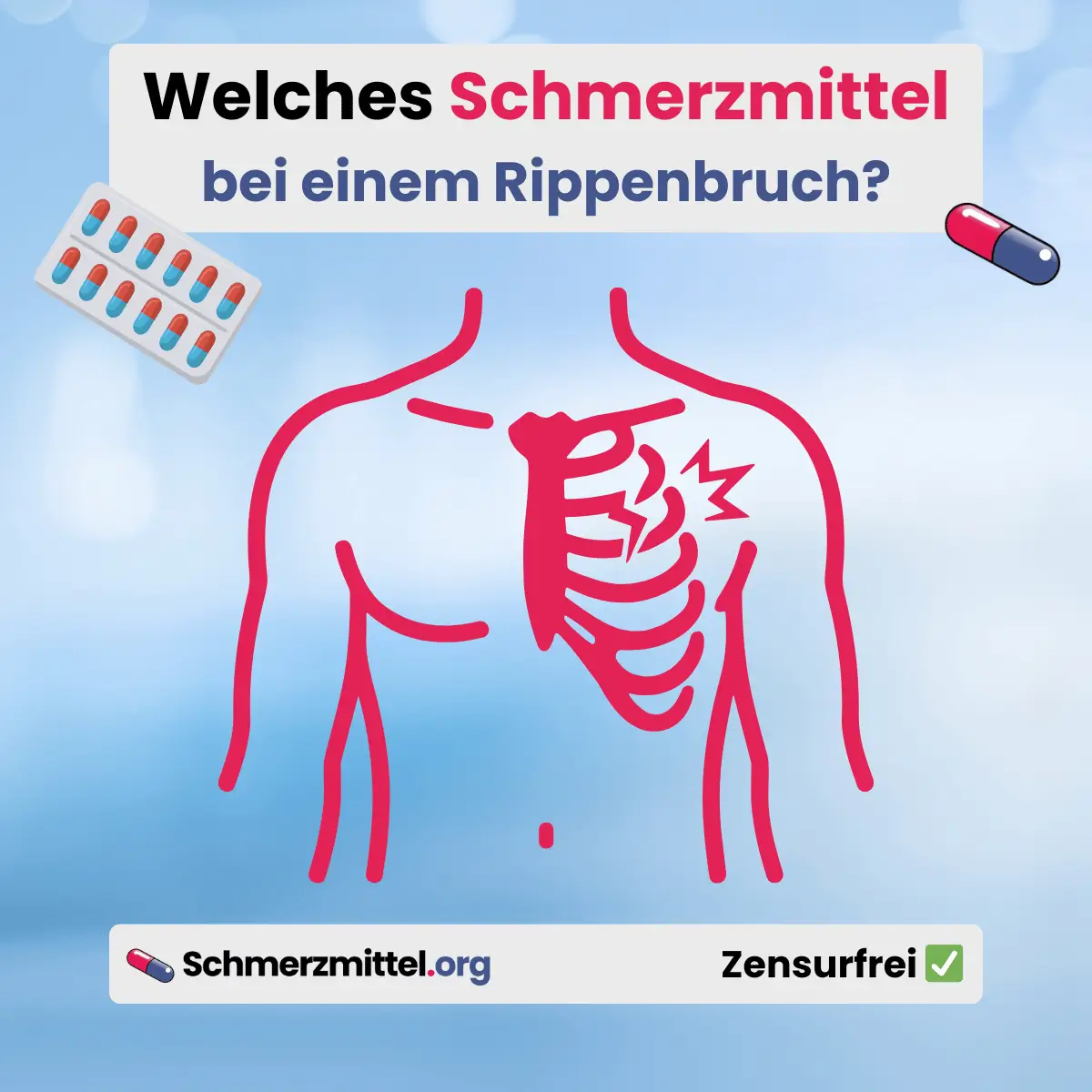 Welches Schmerzmittel bei rippenbruch