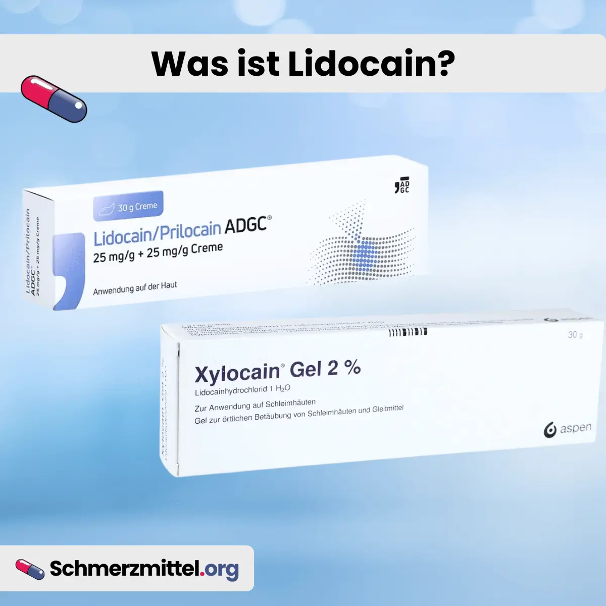 gel Was ist Lidocain