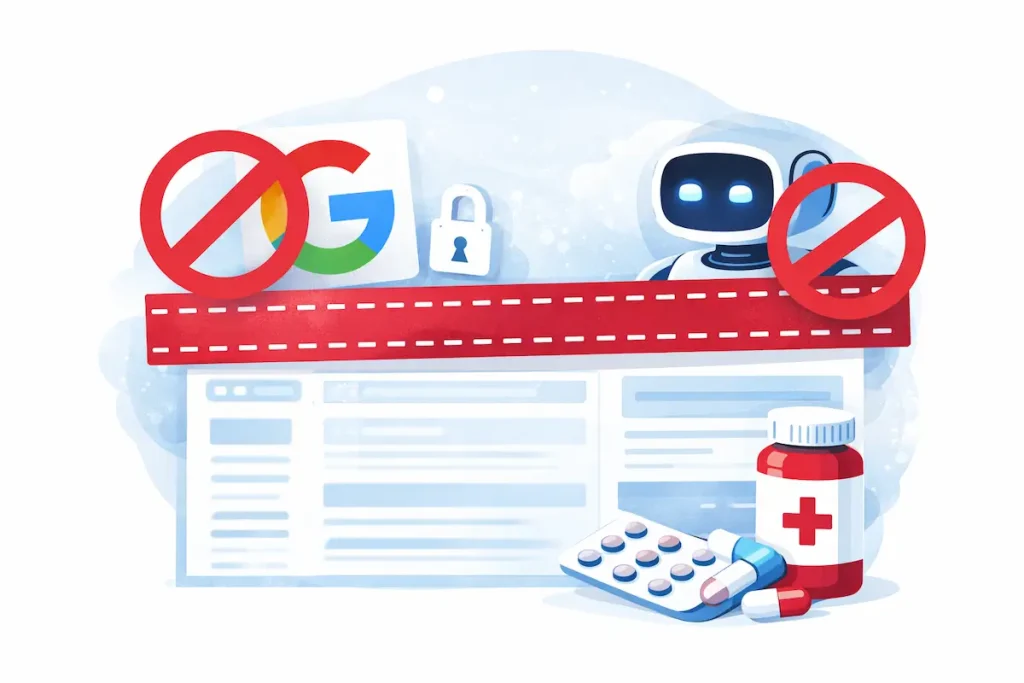 ki google zensur schweigen schmerzmittel gesundheit themen