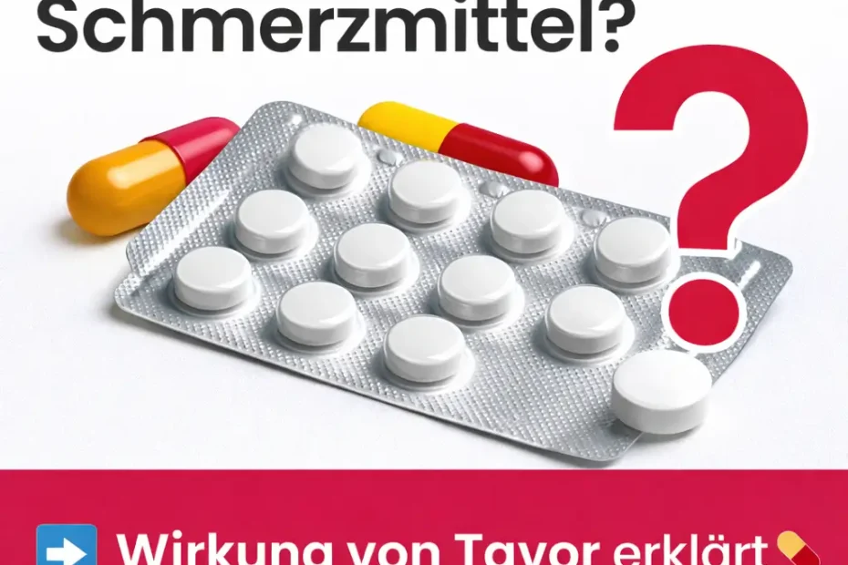 tavor schmerzmittel wirkung erklärt