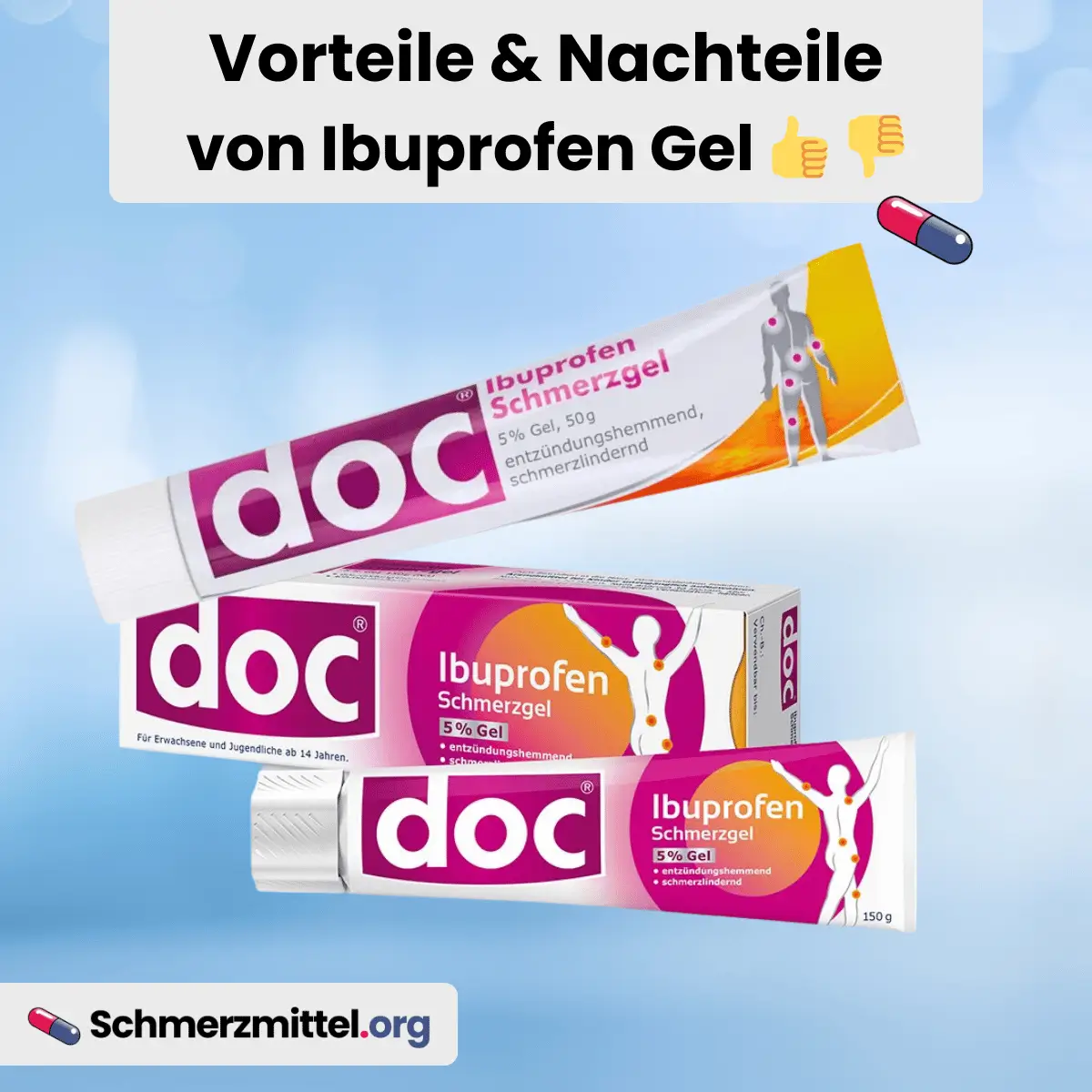 vorteile nachteile ibuprofen gel