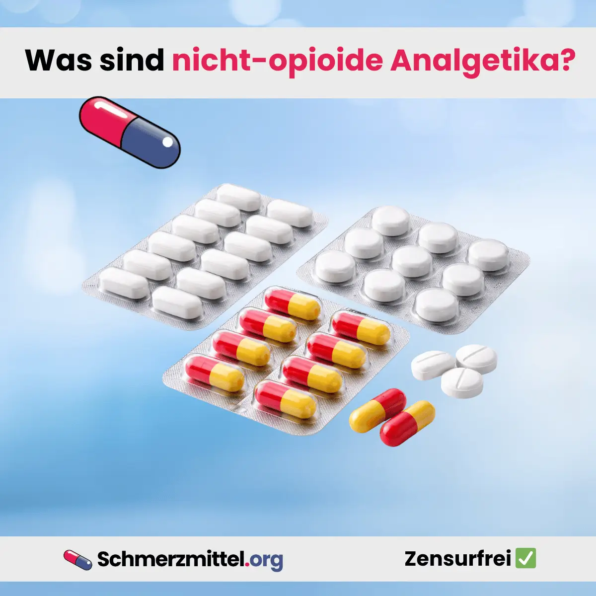 was sind nicht-opioide Analgetika
