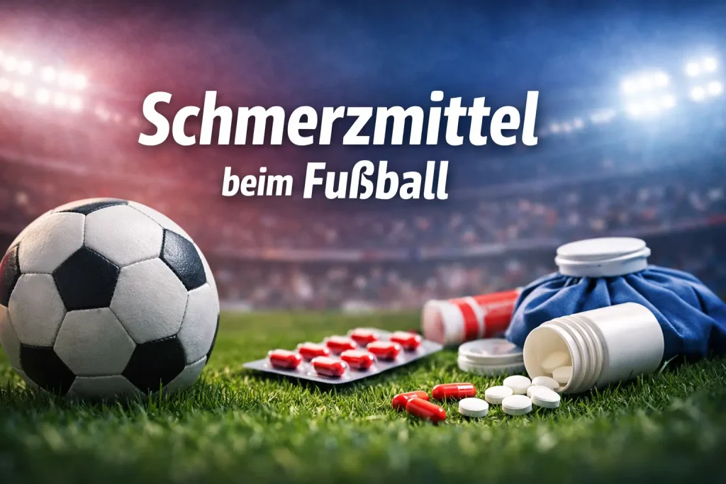 schmerzmittel beim fussball bild