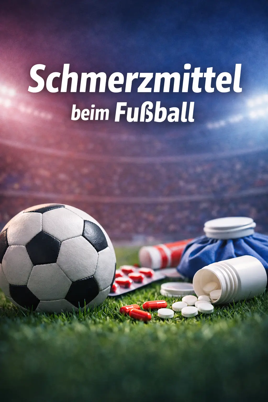 schmerzmittel beim fussball teilen