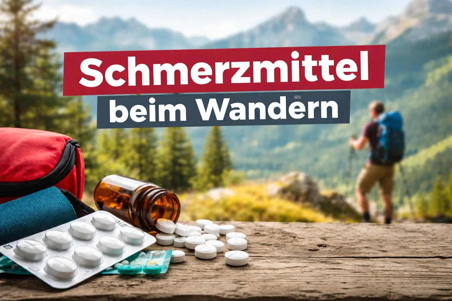 schmerzmittel beim wandern
