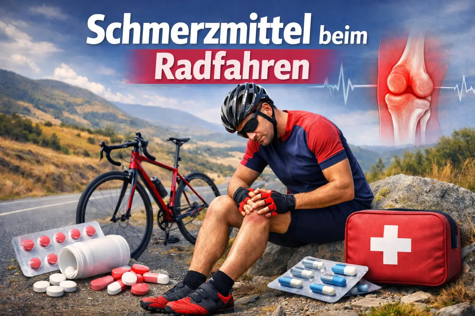 schmerzmittel radfahren radsport