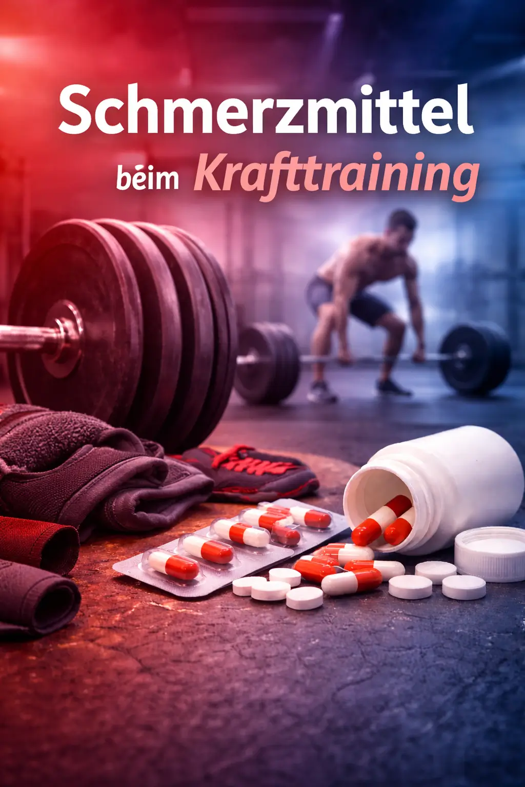 schmerzmtitel beim krafttraining teilen