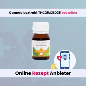 THC25 CBD25 Cannabisextrakt online bestellen