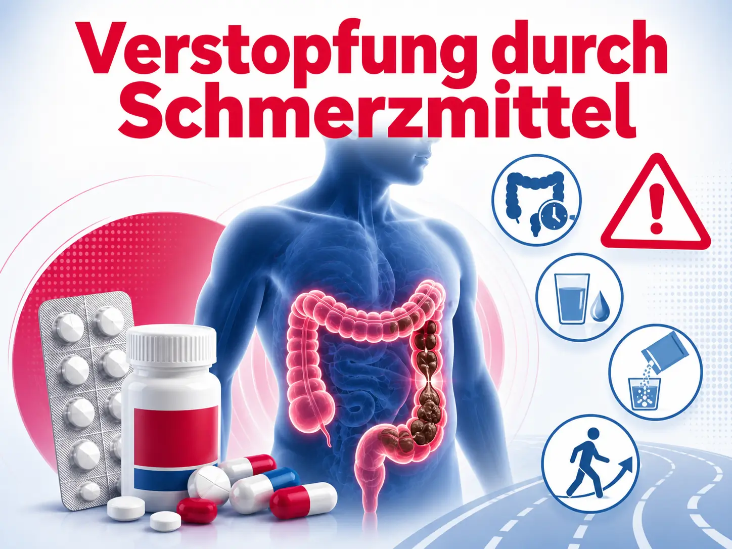 Verstopfung durch Schmerzmittel