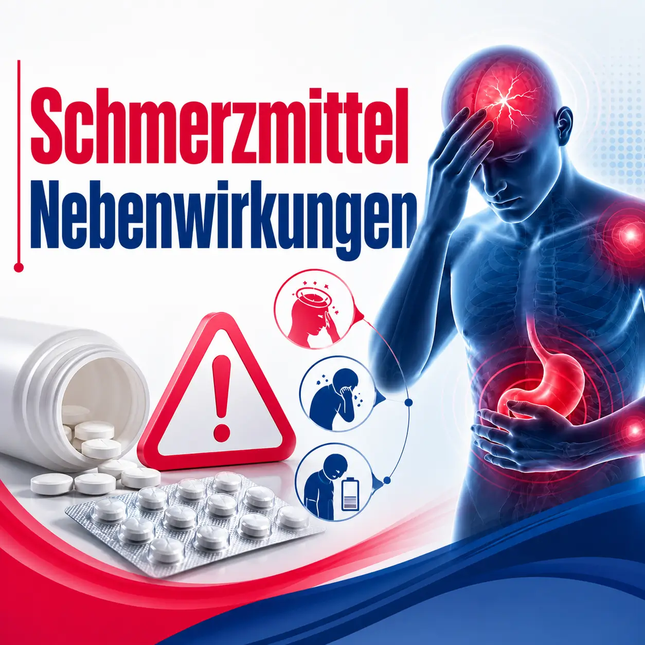 liste von Schmerzmittel Nebenwirkungen