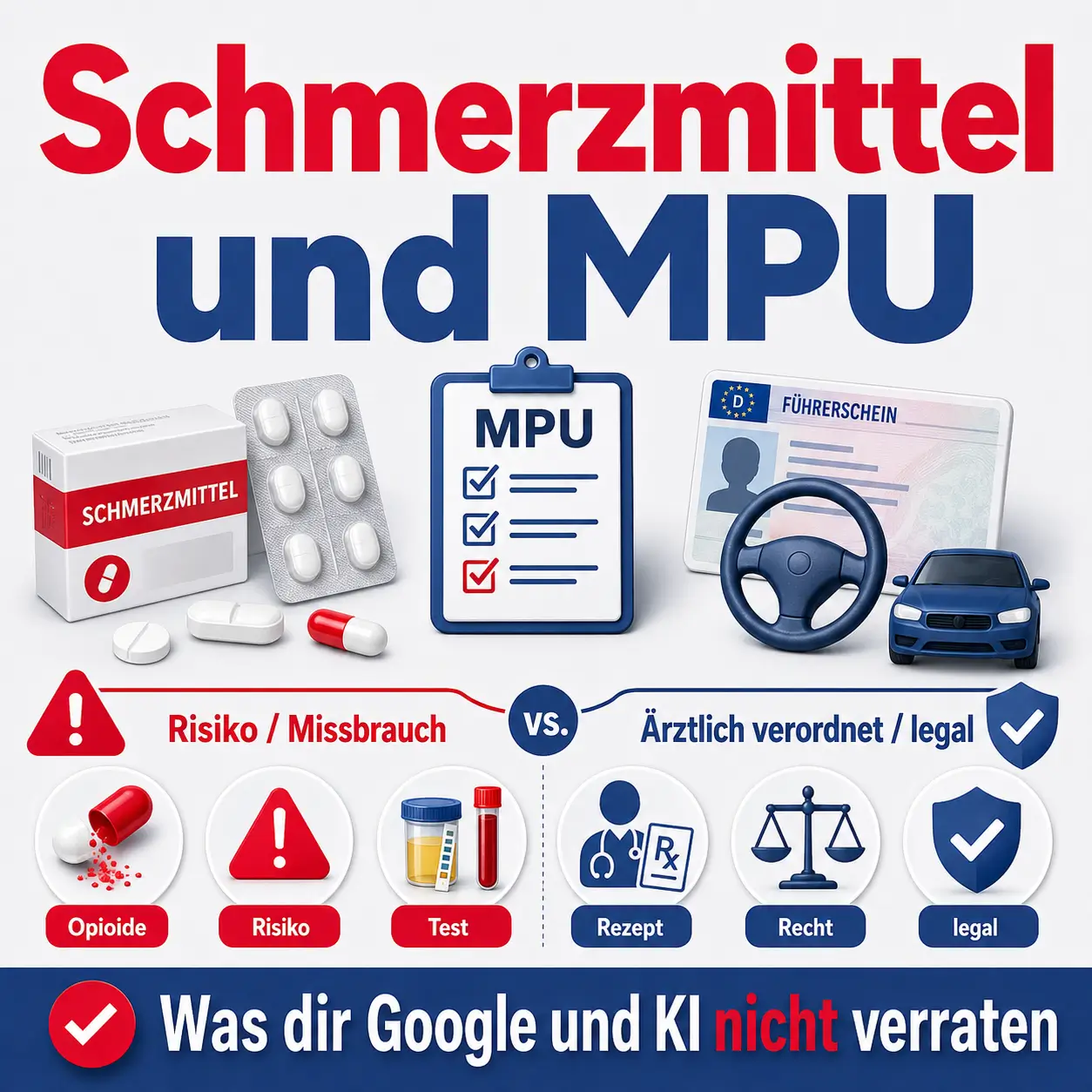 Schmerzmittel und MPU