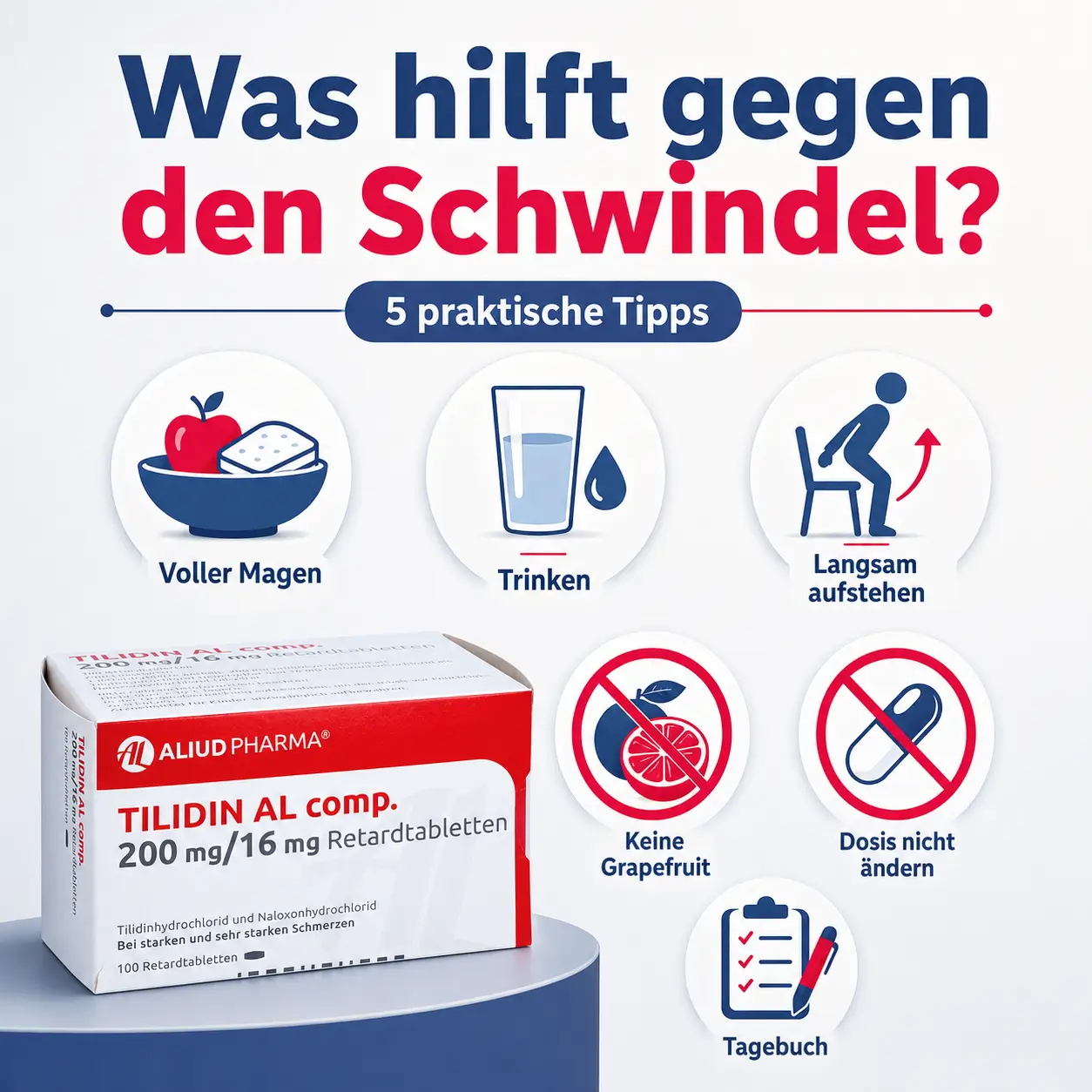 Was hilft gegen den Schwindel tilidin