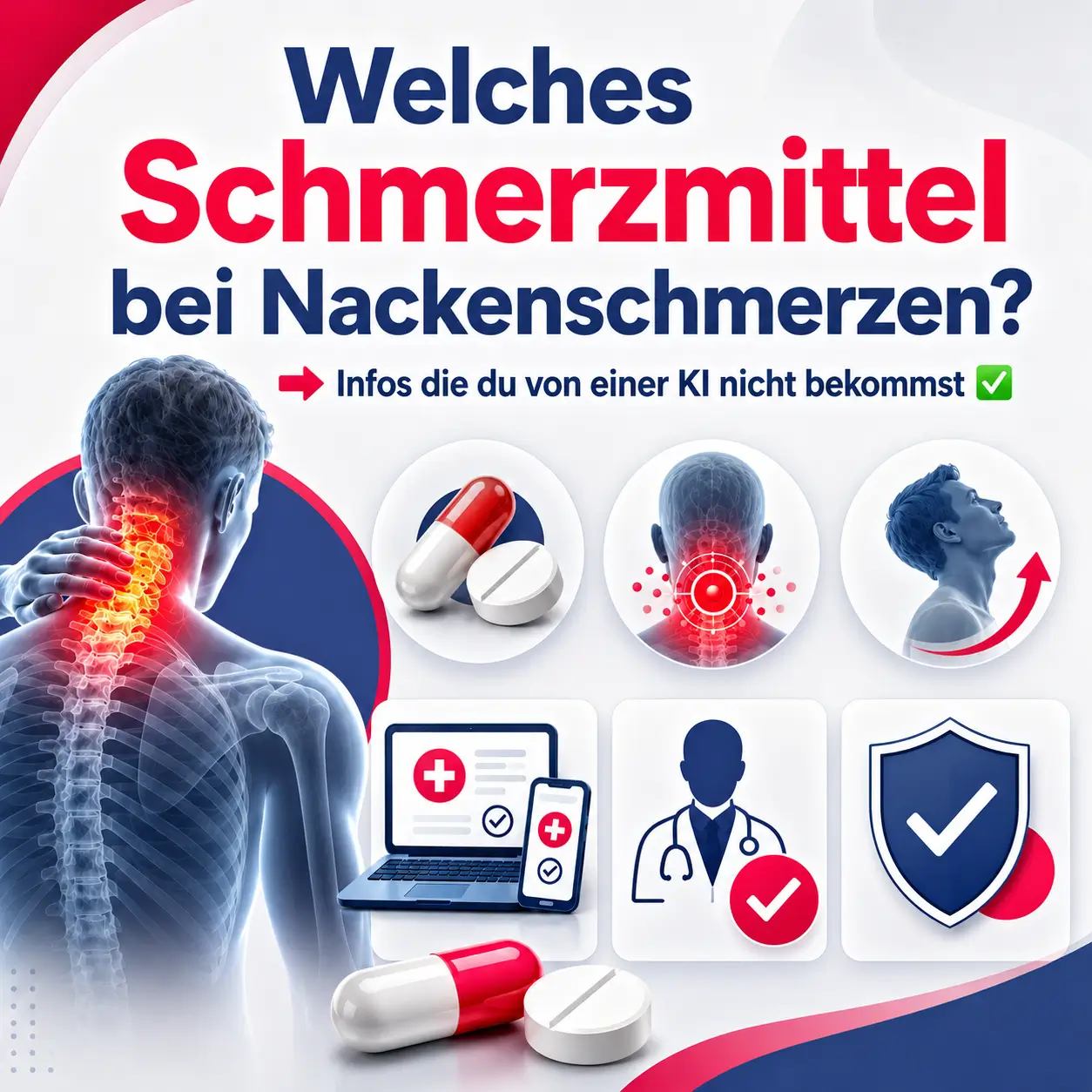 Welches Schmerzmittel bei Nackenschmerzen