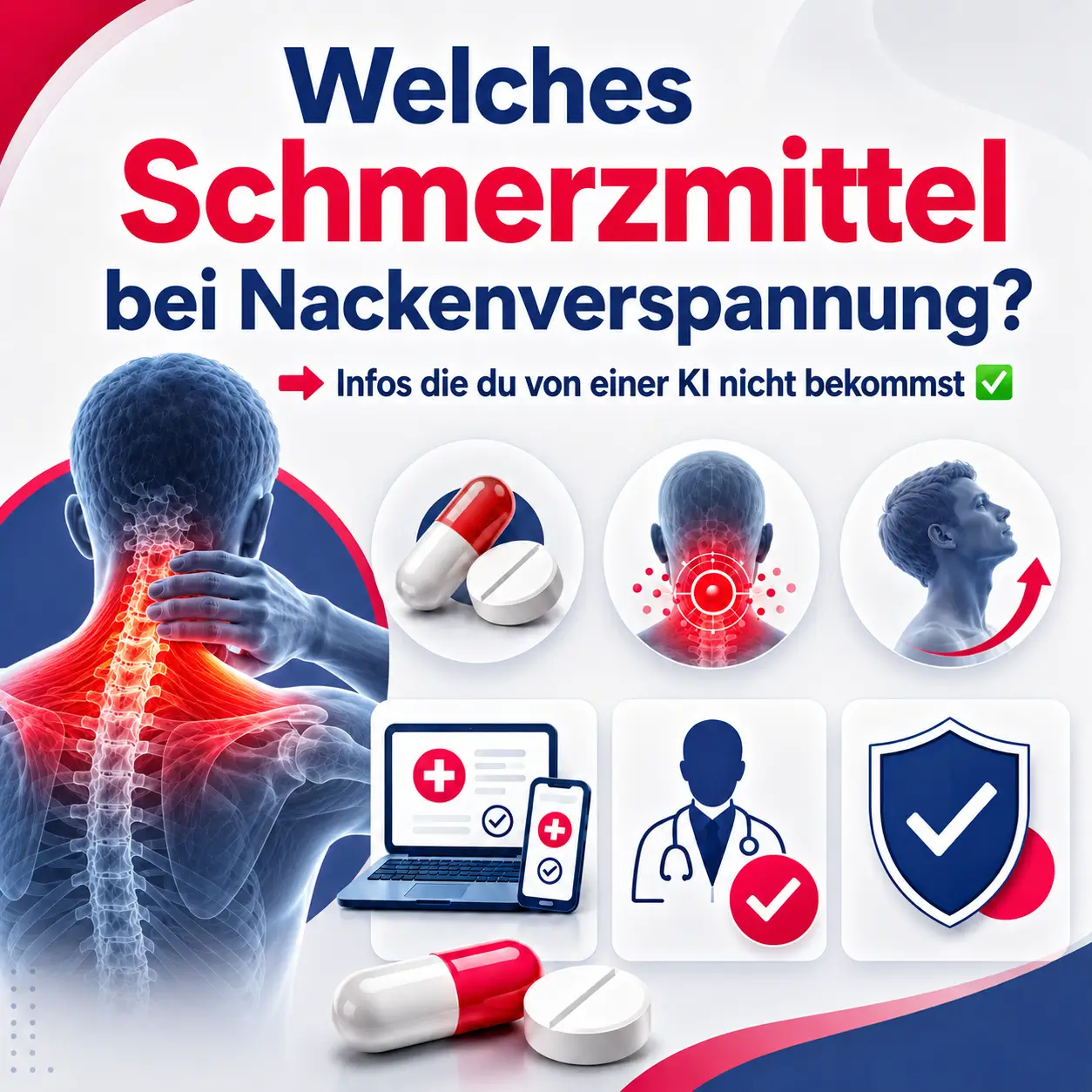 Welches Schmerzmittel bei einer Nackenverspannung