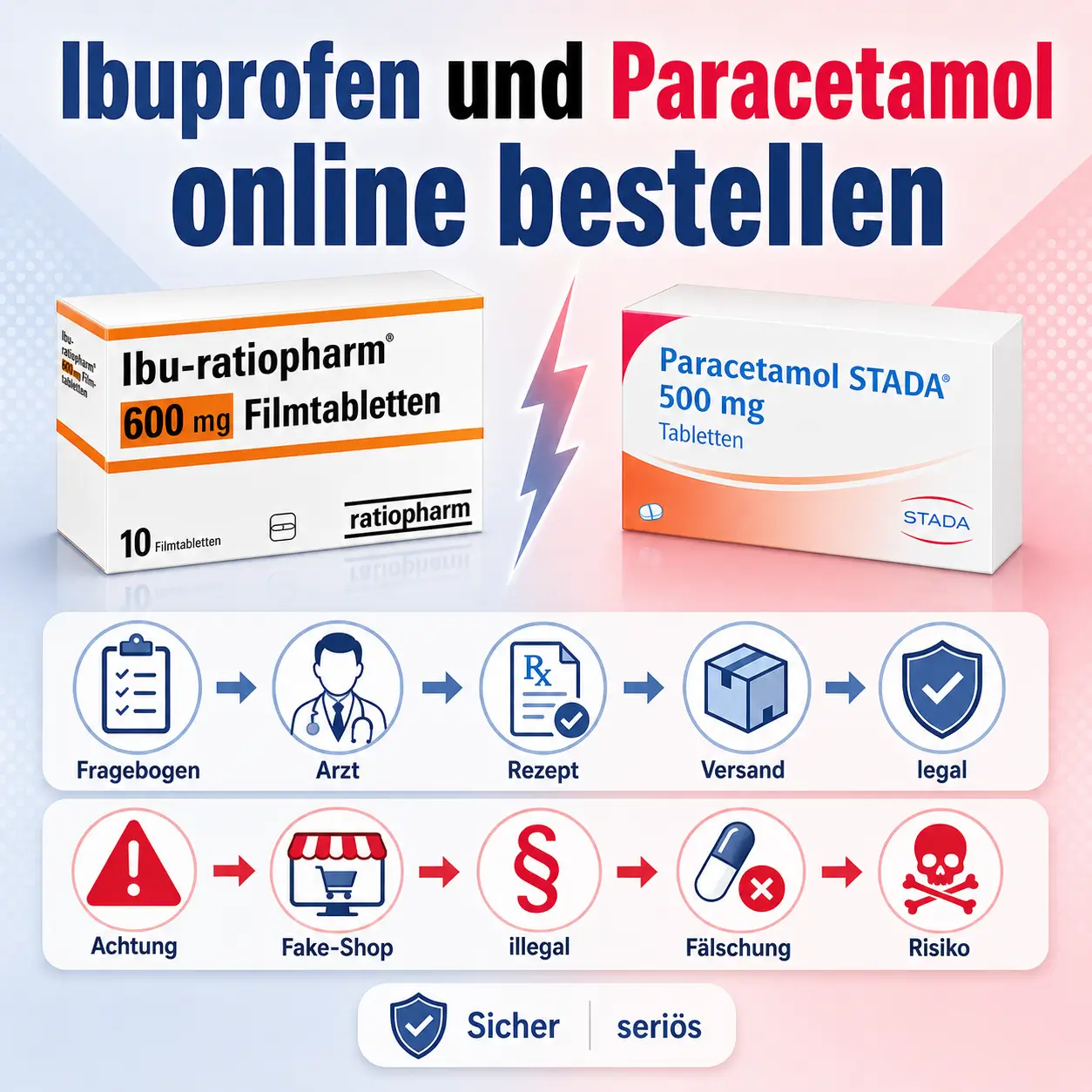 ibuprofen paracetamol online bestellen