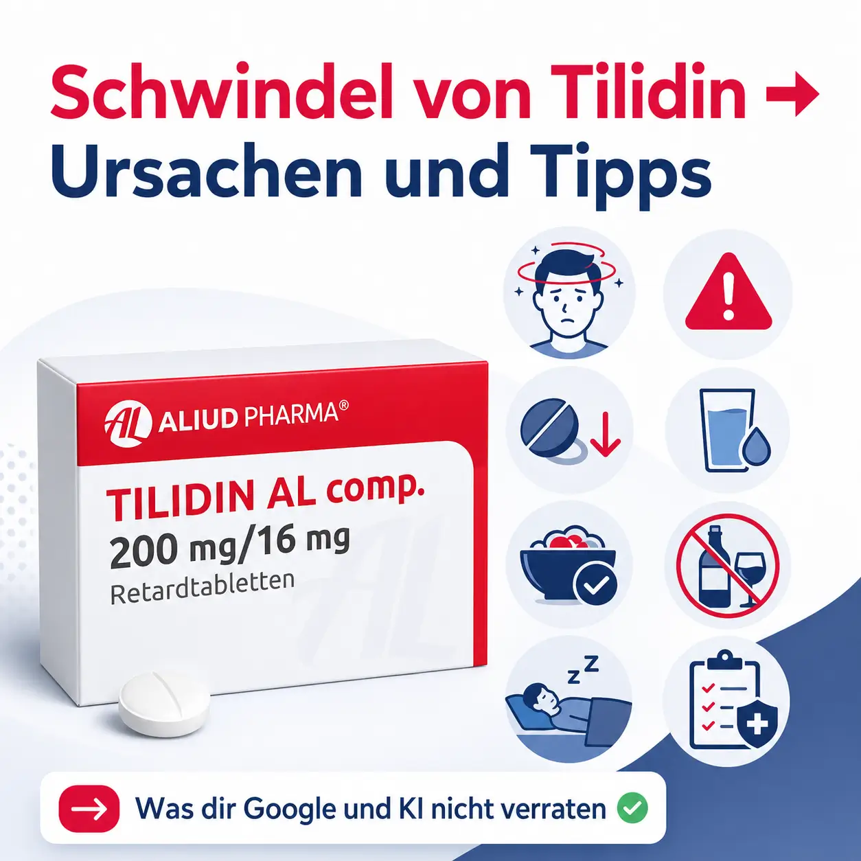 schwindel von tilidin