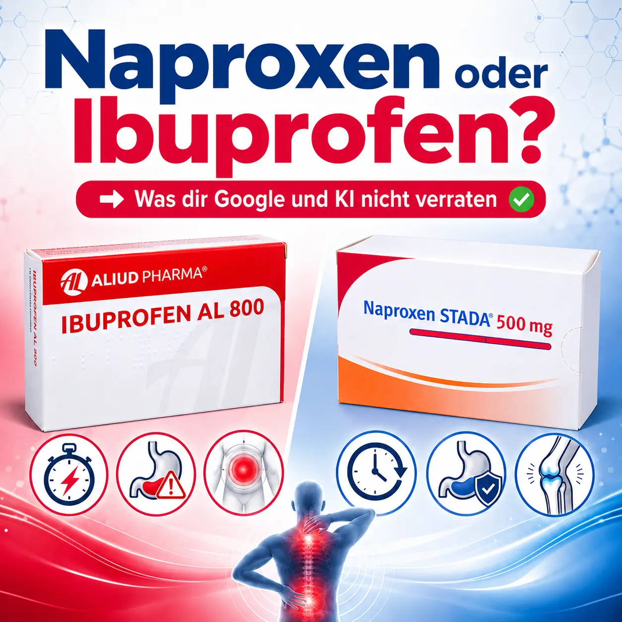Naproxen oder Ibuprofen vergleich