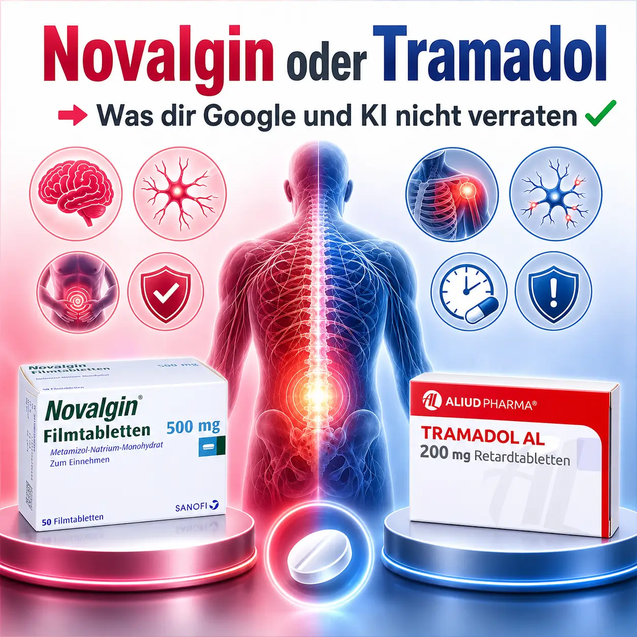 Novalgin oder Tramadol