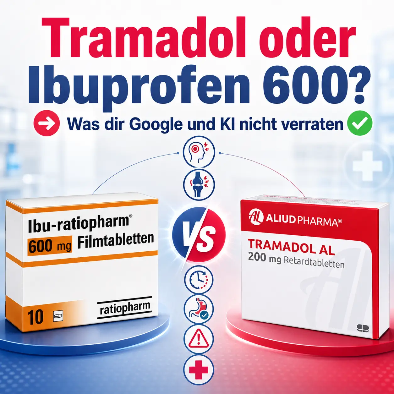 Tramadol oder Ibuprofen 600