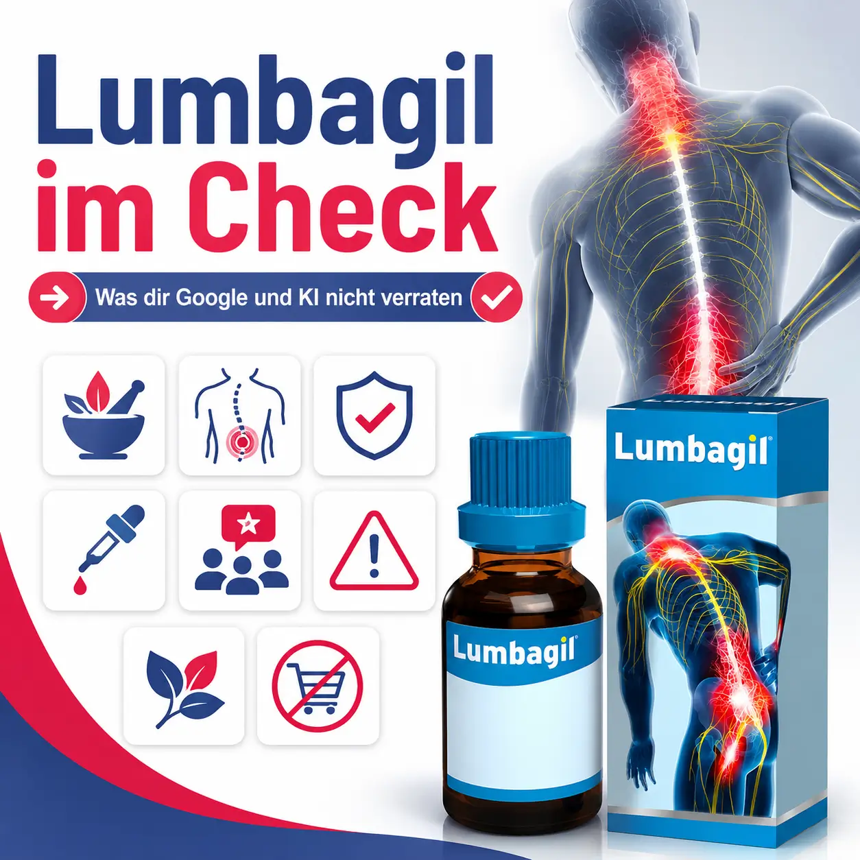 Lumbagil im check schmerzmittel test